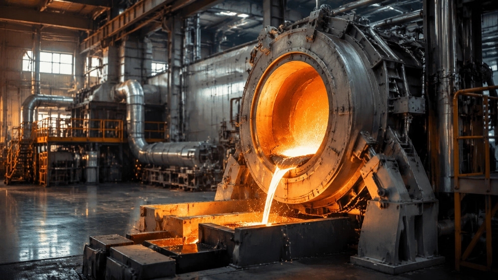 The best aluminum smelting furnace manufacturer in Tehran